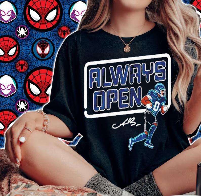 A.J. Brown Always Open Philly Signatures Shirt t-shirt