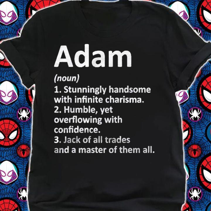 Adam Definition Personalized Name Funny Birthday Gift Idea Shirt t-shirt shirt