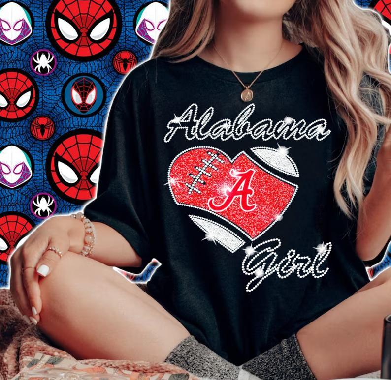 Alabama Girl Love Heart Shirt t-shirt