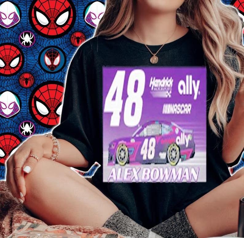 Alex Bowman 48 T-Shirt t-shirt woman shirt