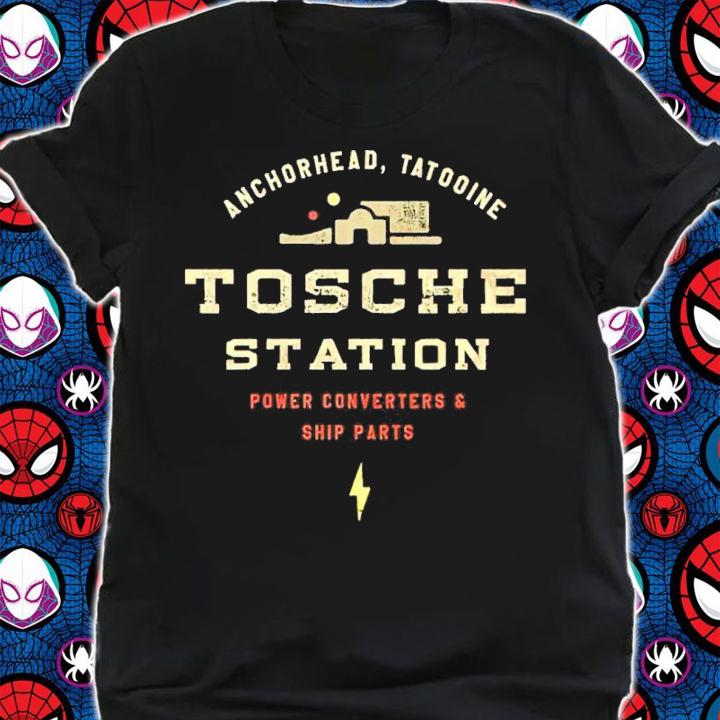 Anchorhead Tatooine Tosche Station Power Converters And Ship Parts Shirt t-shirt