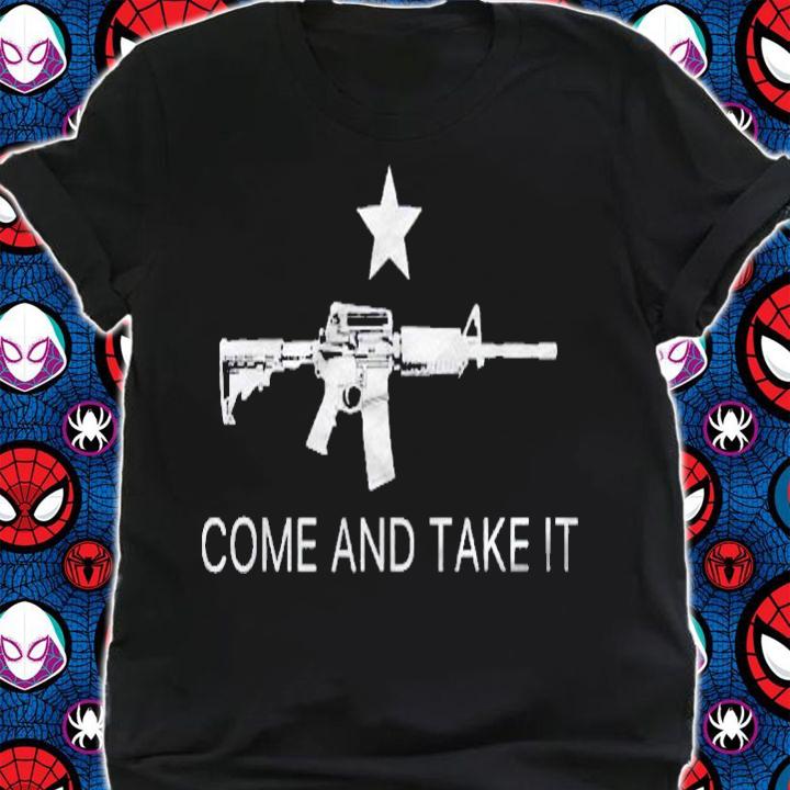 Ar 556 Accessories Ar15 Military Rifle 5.56 Come And Take It Shirt t-shirt shirt