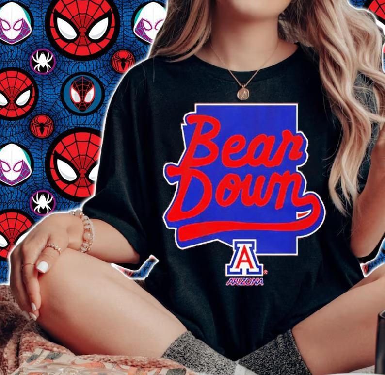 Arizona Bear Down T-Shirt t-shirt woman shirt