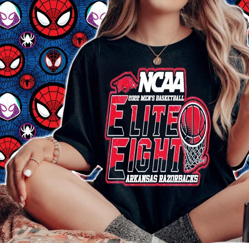 Arkansas Razorbacks NCAA Men's Basketball Elite Eight 2022 Shirt t-shirt woman shirt