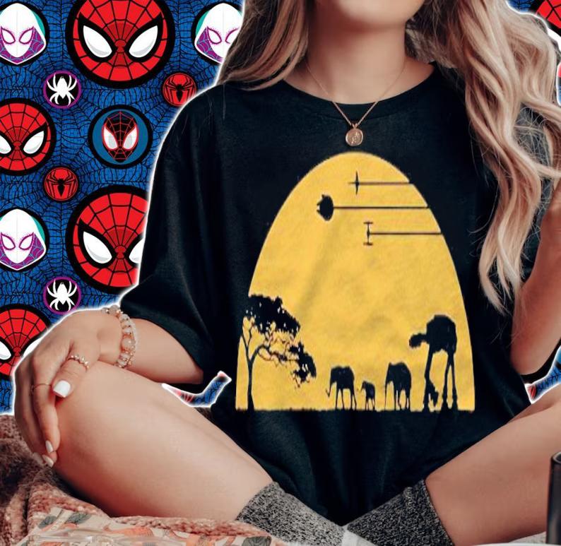 Atat Movie Star Wars Universe T-shirt t-shirt woman shirt