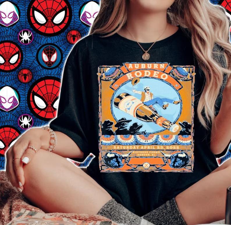 Auburn Rodeo 2022 Saturday April 23 2022 Sistrunk Farms Auburn AL Shirt t-shirt woman shirt