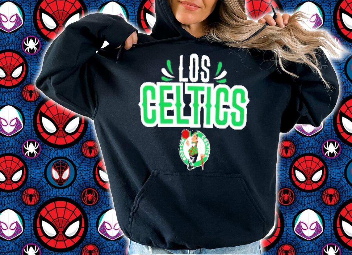 Boston Celtics Team-Issued Los Celtics Shirt t-shirt hoodie