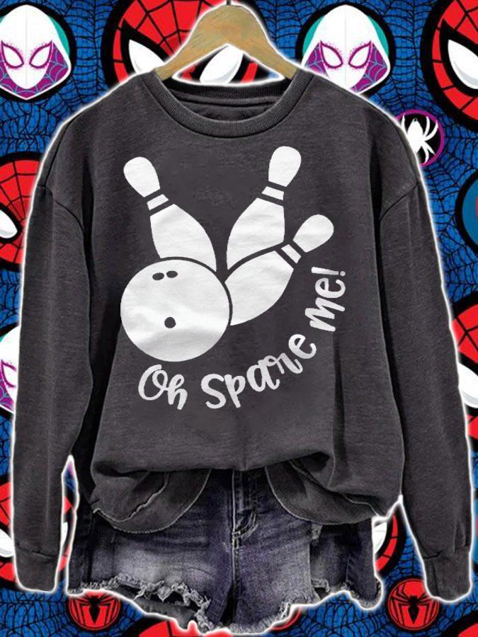 Bowling Funny Oh Spare Me Shirt t-shirt