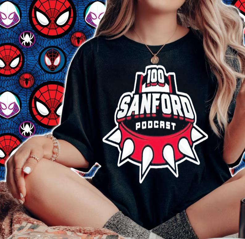 British Bulldawg 100 Sanford Podcast Shirt t-shirt woman shirt