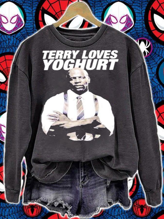 Brooklyn Nine Nine Terry Loves Yoghurt Shirt t-shirt sweatshirt