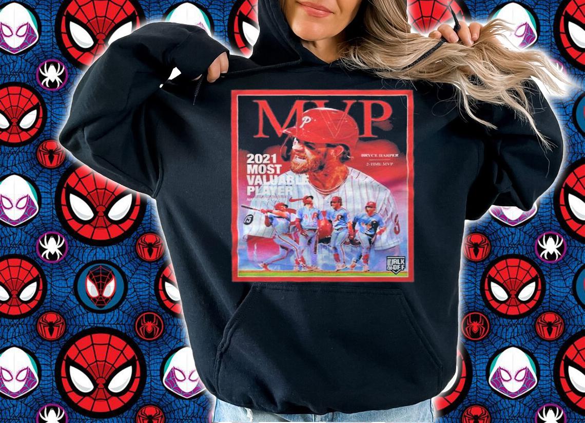 Bryce Harper National League Mvp 2021 most valuable player T-shirt t-shirt hoodie