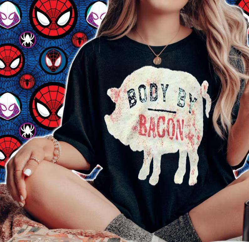 Body by Bacon T-shirt t-shirt woman shirt