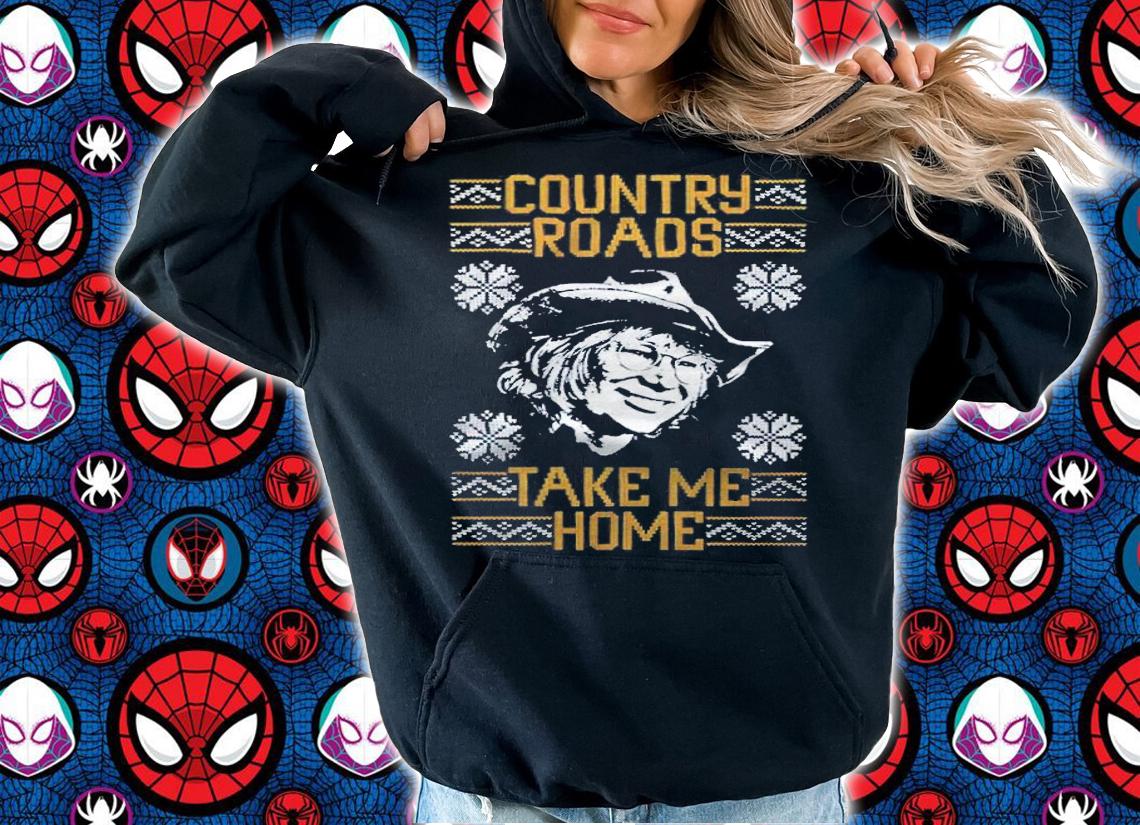 Country Roads Take Me Home Christmas Shirt t-shirt