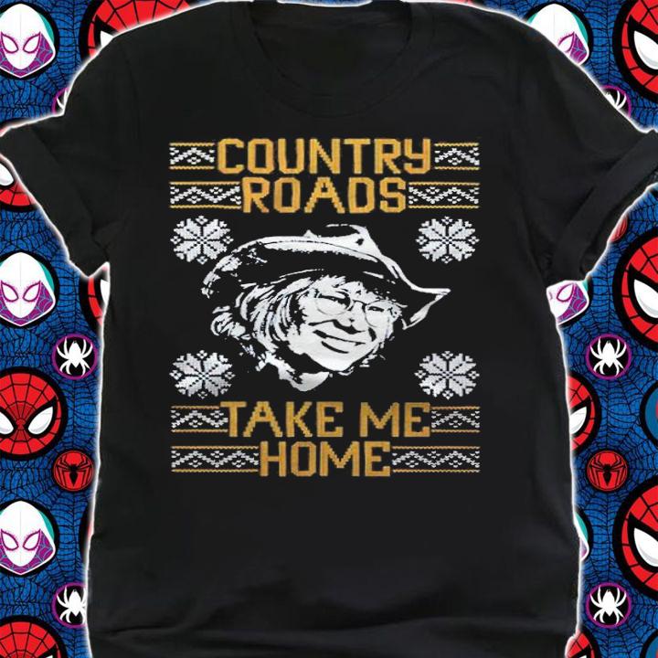 Country Roads Take Me Home Christmas Shirt t-shirt