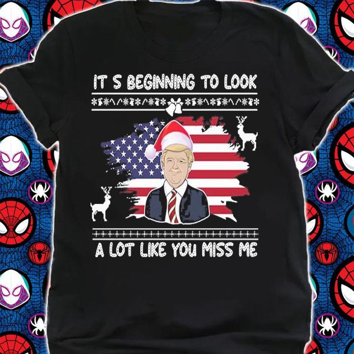 It's Beginning To Look A Lot Like You Miss Me T-shirt t-shirt