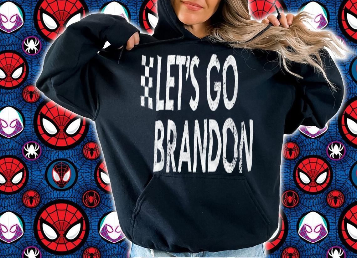 Let's Go Brandon Racing Flag Biden Chant T-Shirt t-shirt