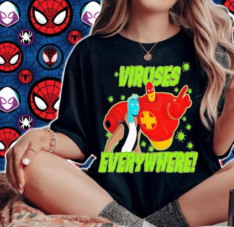 Ozzy And Drix Viruses Everywhere Shirt t-shirt woman shirt