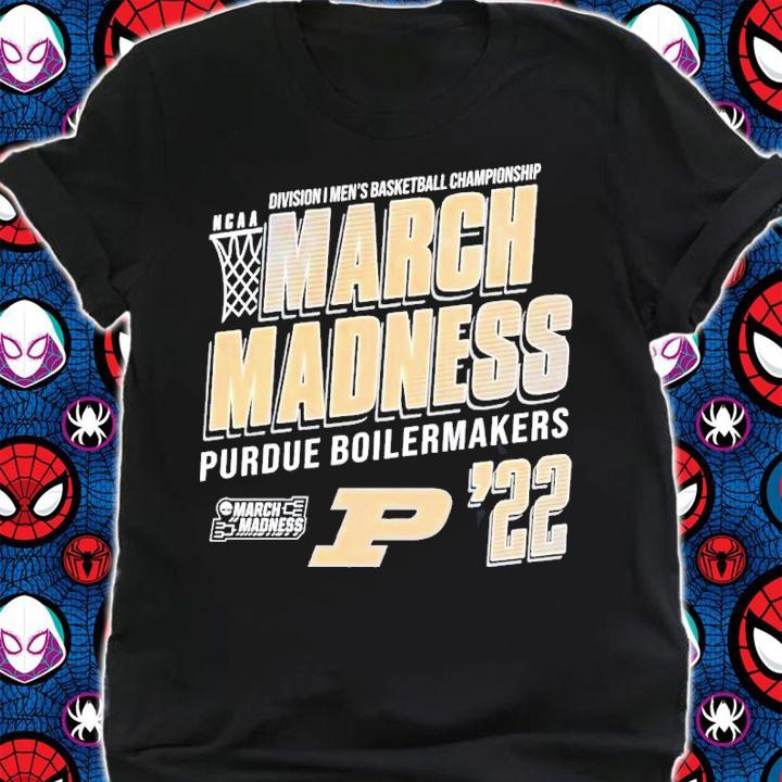 Purdue Boilermakers NCAA March Madness Division I Men's Basketball Championship 2022 Shirt t-shirt