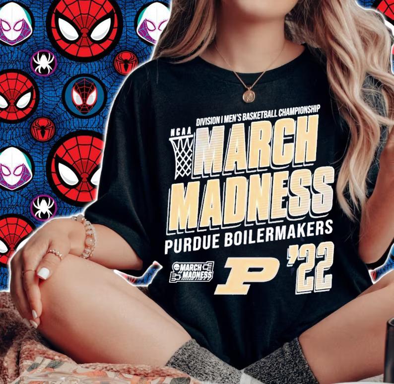 Purdue Boilermakers NCAA March Madness Division I Men's Basketball Championship 2022 Shirt t-shirt