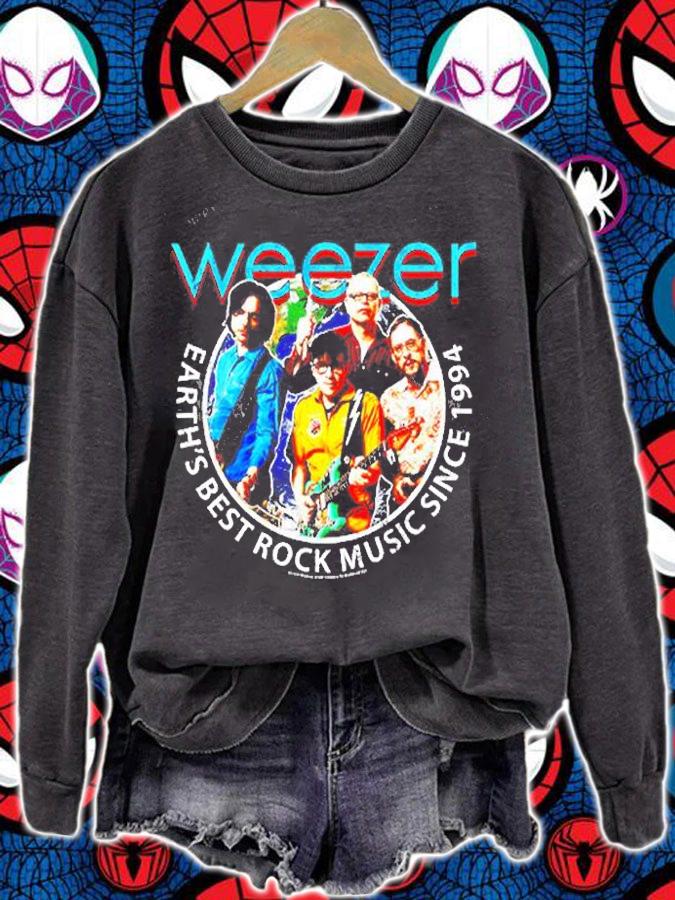 Weezer Earth's Best Rock Music Since 1994 T-Shirt t-shirt sweatshirt