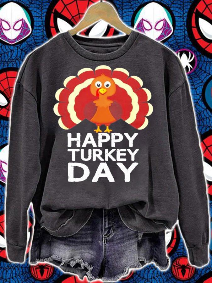 Happy Turkey Day Thanksgiving Family Gifts T-Shirt t-shirt
