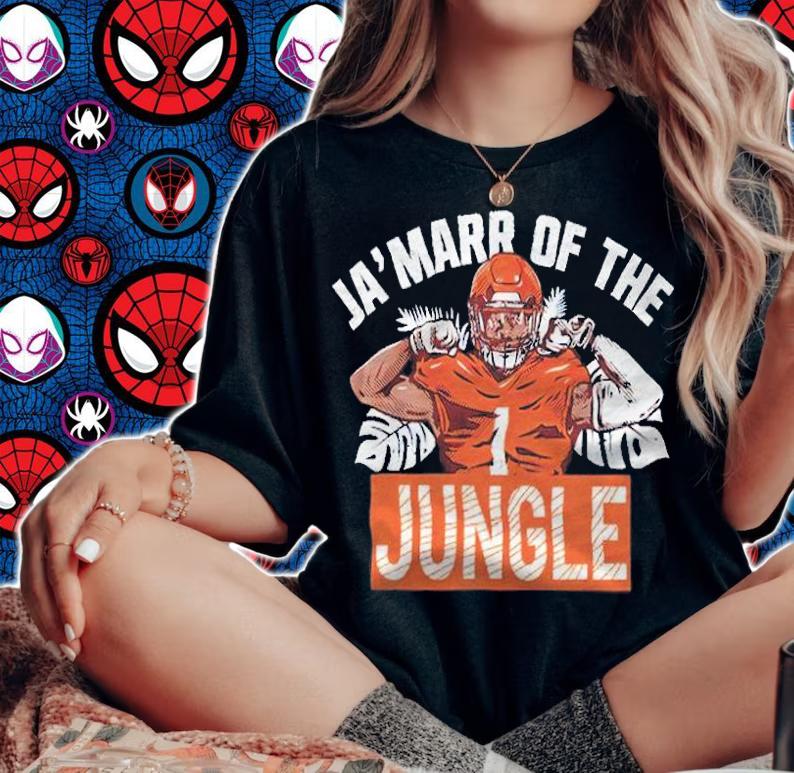 Ja'marr Chase of the jungle T-shirt t-shirt woman shirt