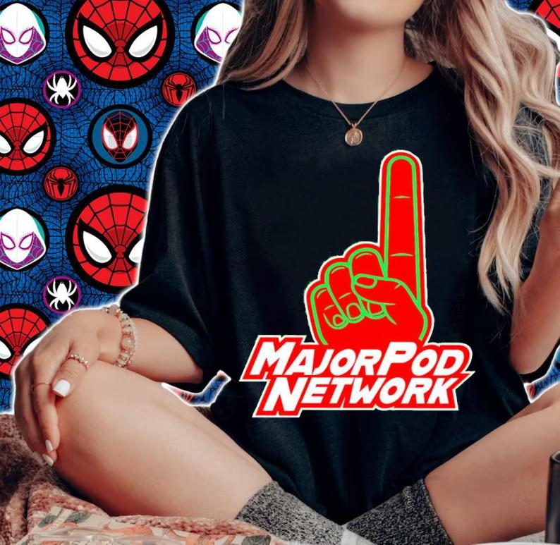 Major Pod Network Christmas Shirt t-shirt woman shirt