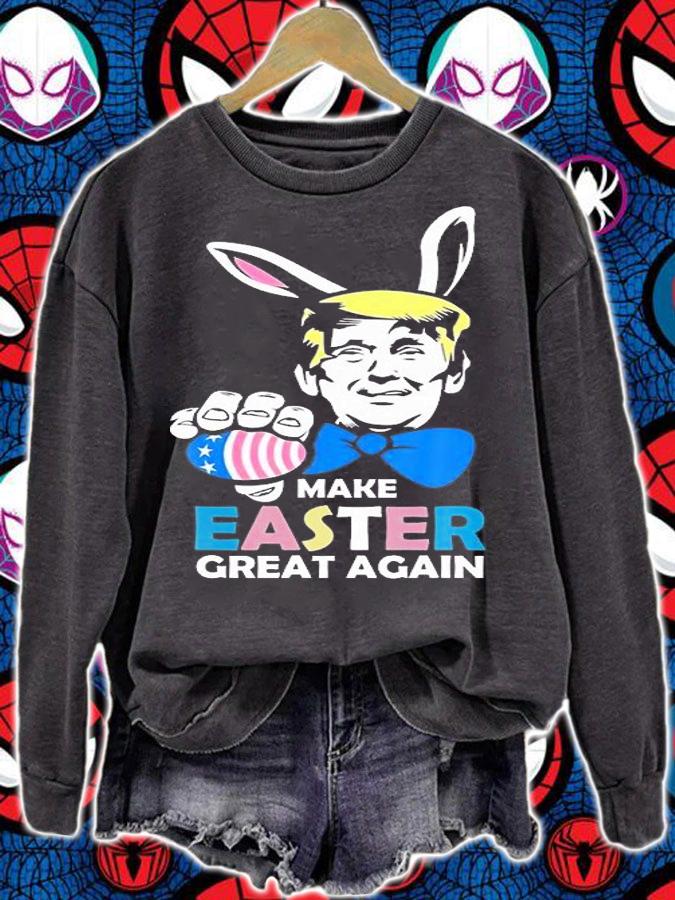Make Easter Great Again Funny Trump Egg Hunt Funny T-Shirt t-shirt