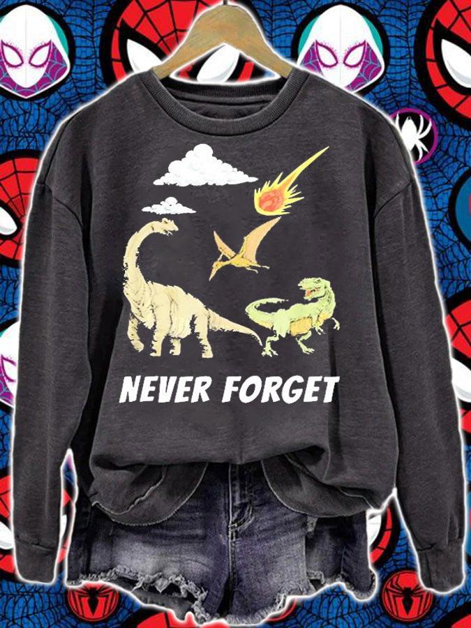 Never Forget Dinosaur T-Shirt t-shirt