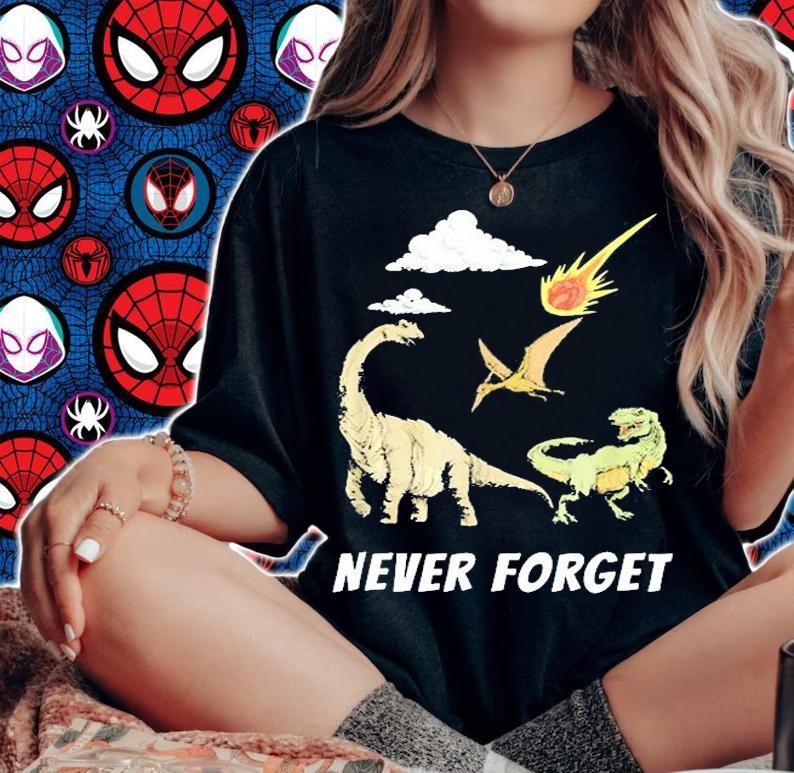 Never Forget Dinosaur T-Shirt t-shirt