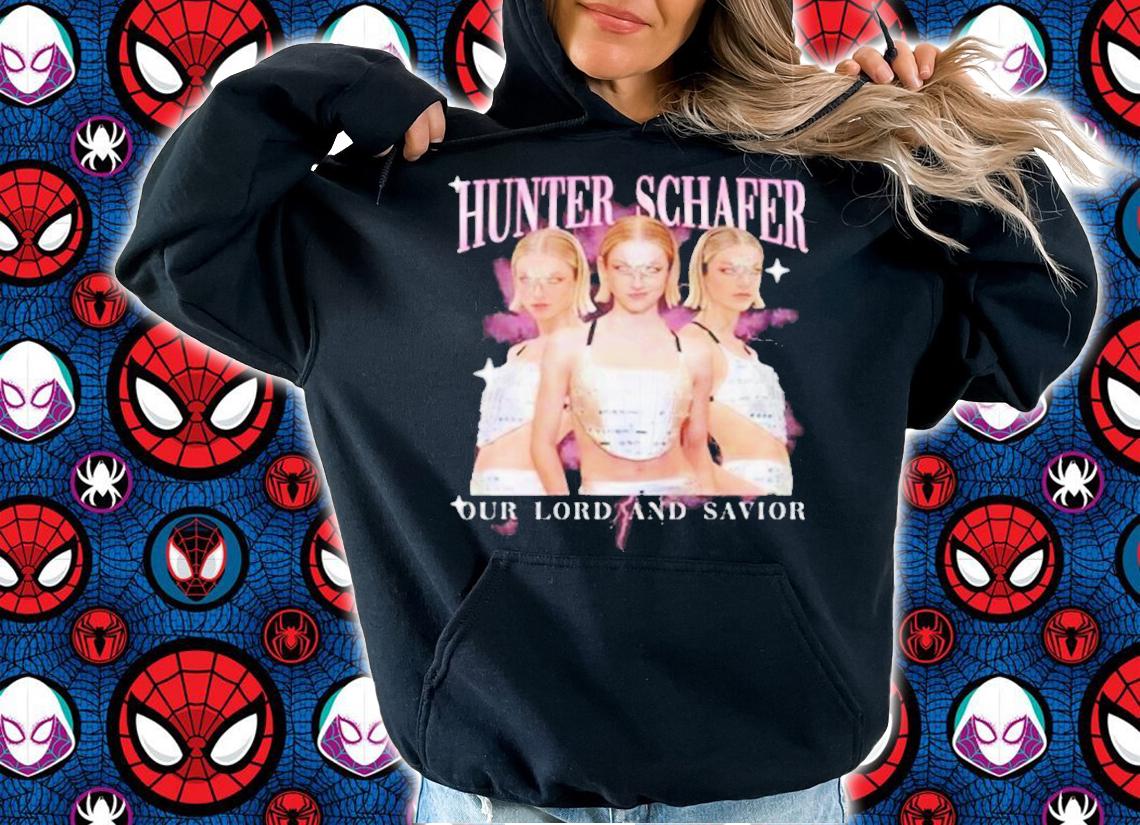 Official Hunter Schafer Our Lord And Savior Shirt t-shirt
