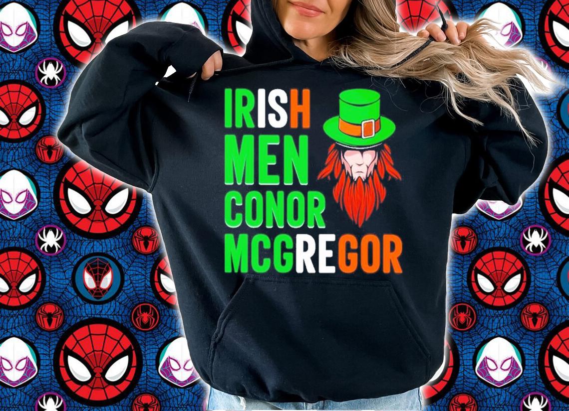 St Patrick's Day Irish Men Conor Mcgregor Shirt t-shirt