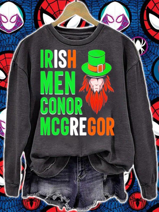 St Patrick's Day Irish Men Conor Mcgregor Shirt t-shirt