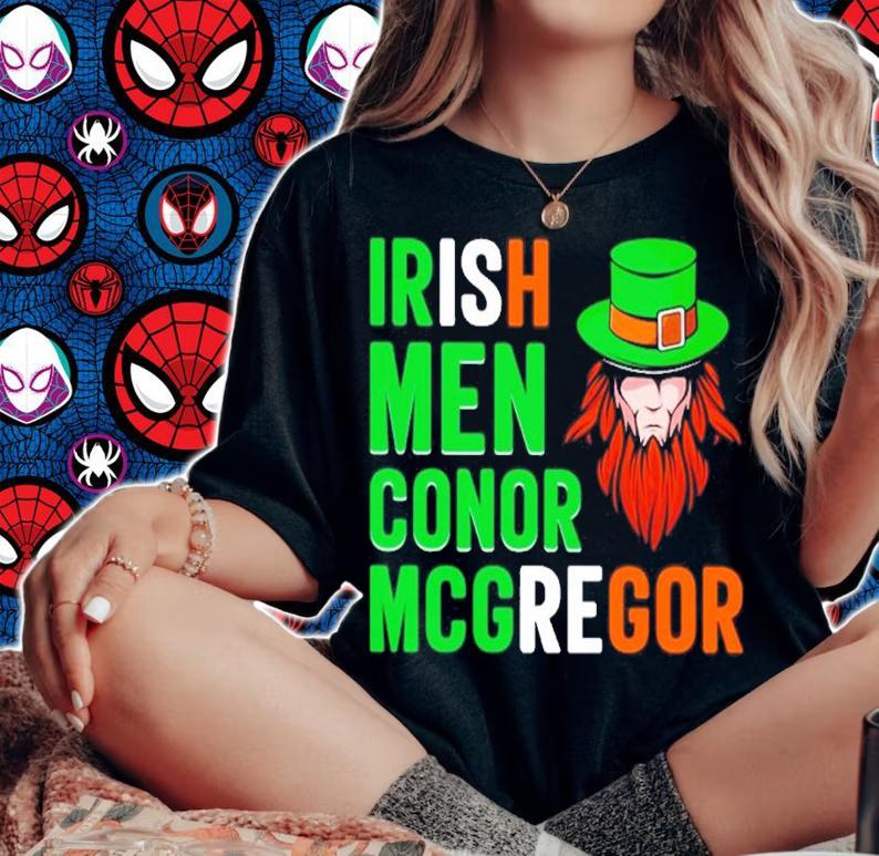 St Patrick's Day Irish Men Conor Mcgregor Shirt t-shirt