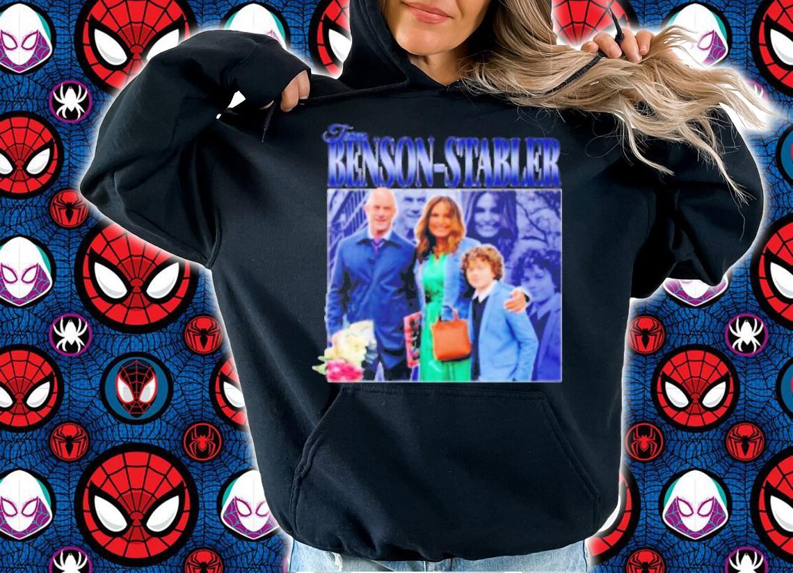 Team Benson Stabler Olivia Benson Elliot Stabler Vintage 90s Homage Shirt t-shirt