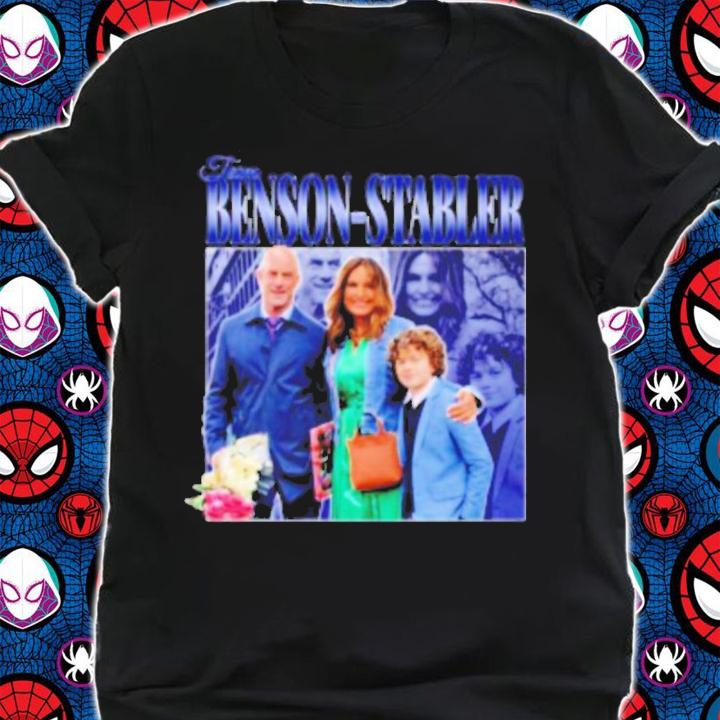 Team Benson Stabler Olivia Benson Elliot Stabler Vintage 90s Homage Shirt t-shirt