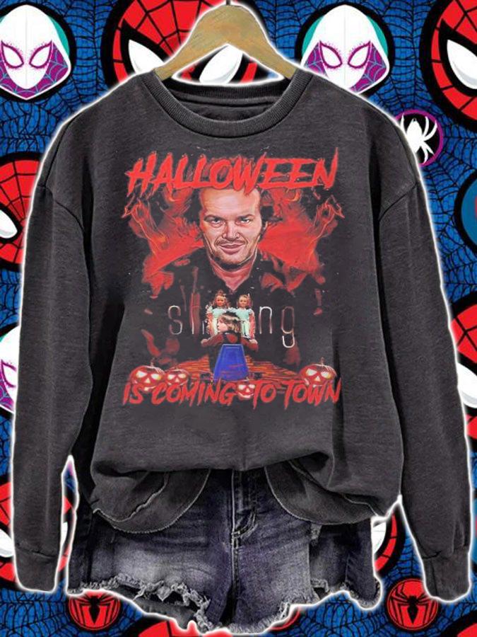The Shining Jack Torrance Halloween Is Coming To Town Shirt t-shirt