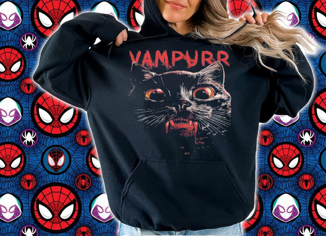 Vampurr Cat Halloween shirt t-shirt