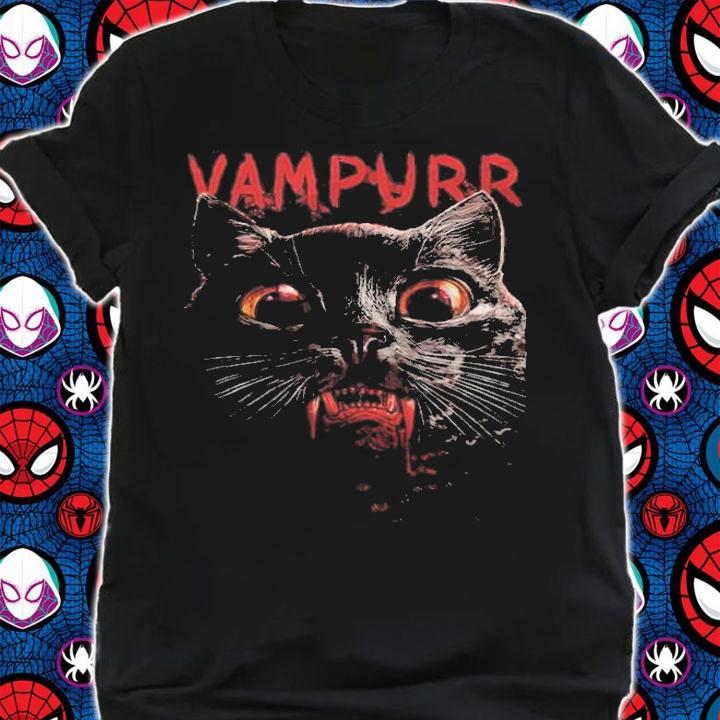 Vampurr Cat Halloween shirt t-shirt