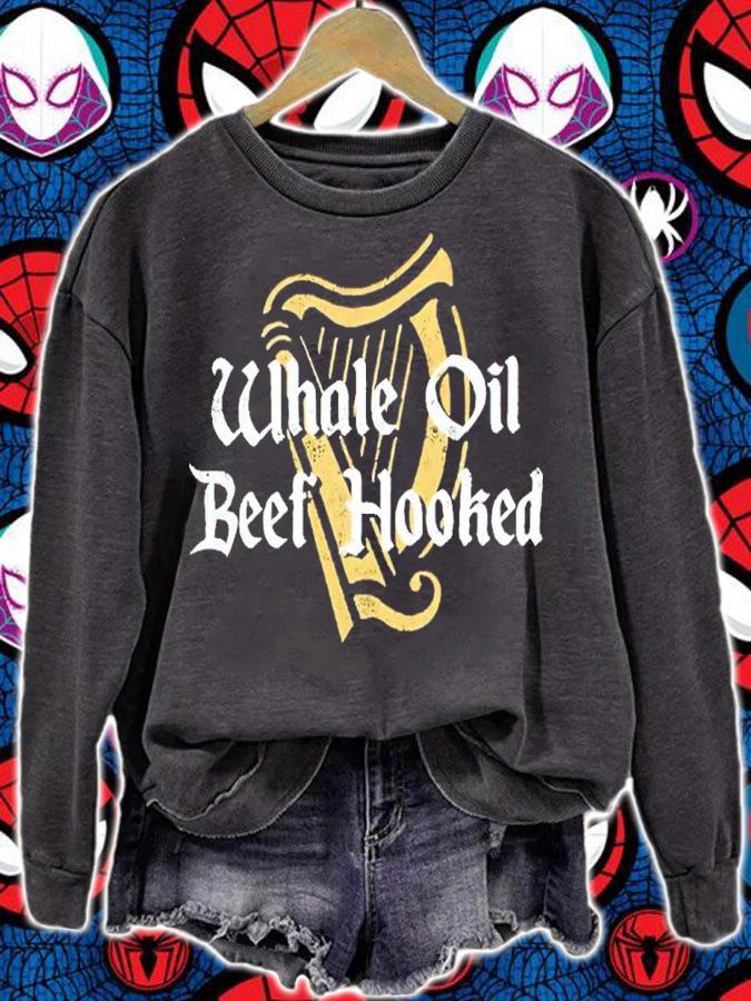 Whale Oil Beef Hooked Shirt t-shirt