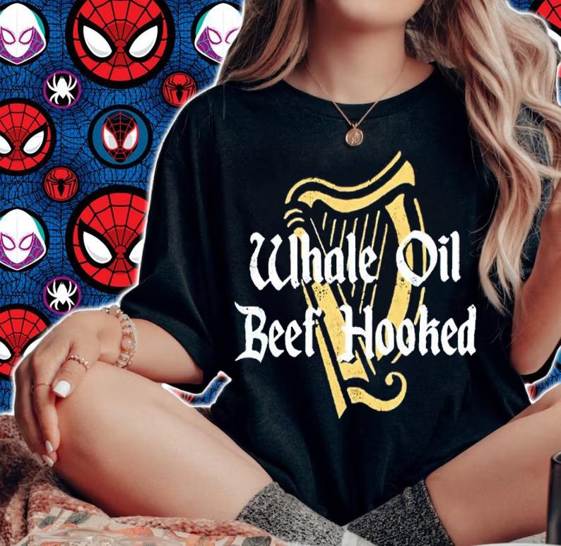 Whale Oil Beef Hooked Shirt t-shirt
