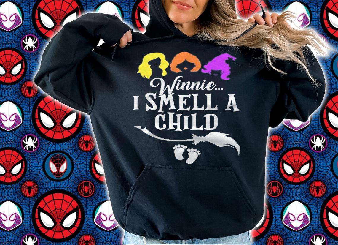 Winnie I Smell A Child Halloween Pregnancy Announcement Mom Shirt t-shirt hoodie