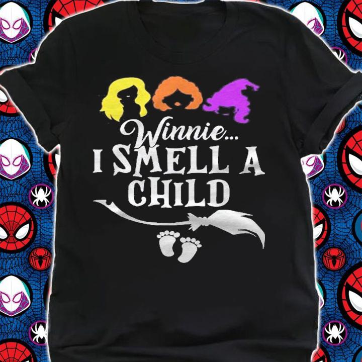 Winnie I Smell A Child Halloween Pregnancy Announcement Mom Shirt t-shirt shirt