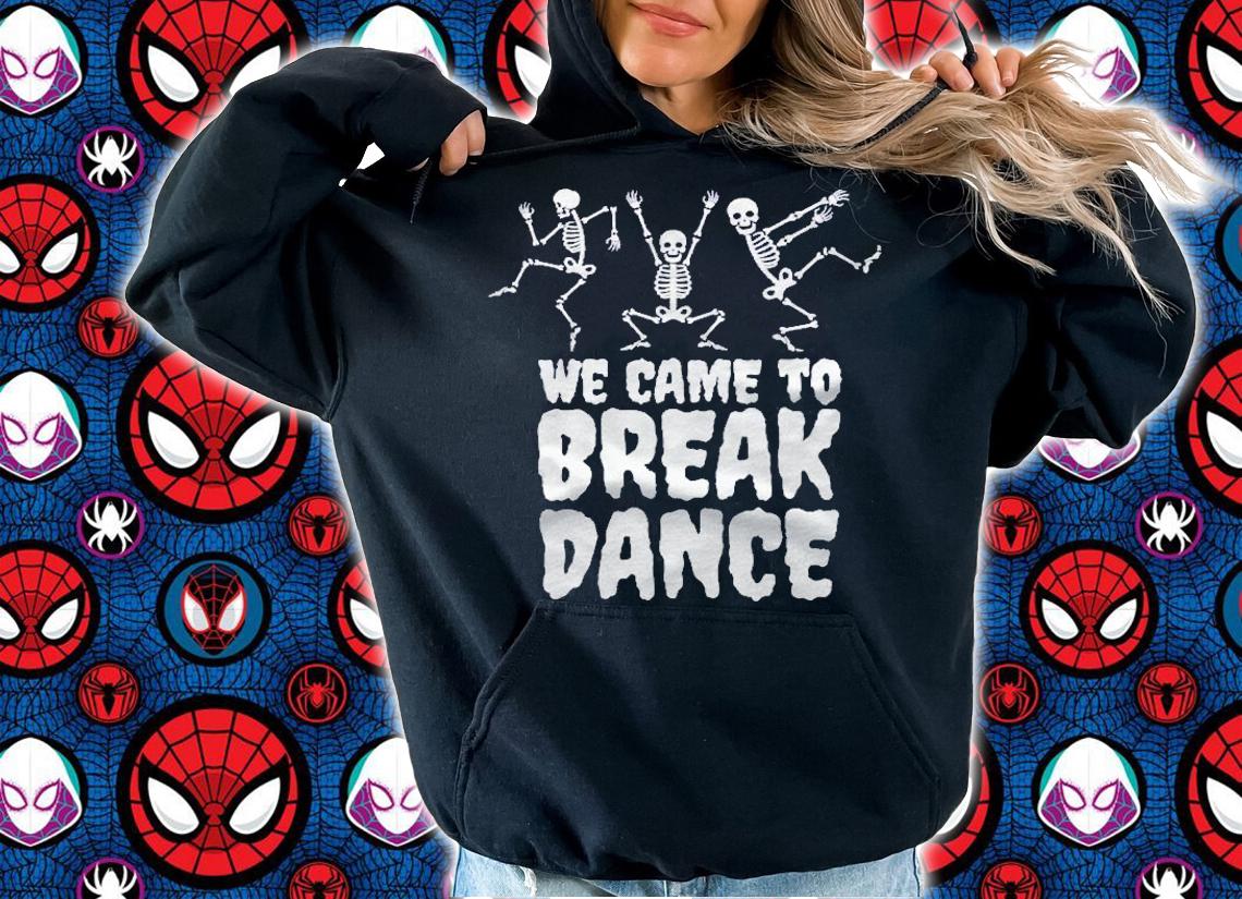 Funny Skeleton Break Dance Halloween Costume Shirt t-shirt hoodie
