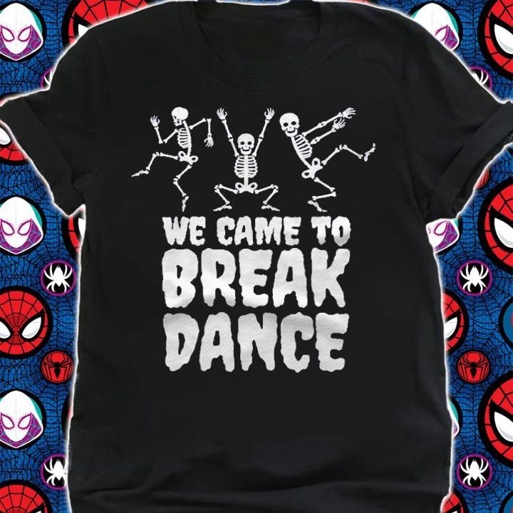 Funny Skeleton Break Dance Halloween Costume Shirt t-shirt shirt