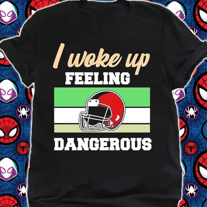 I Woke Up Feeling Dangerous Helmets T-Shirt t-shirt