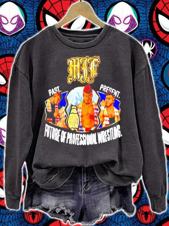MJF Past Present Future Of Professional Shirt t-shirt