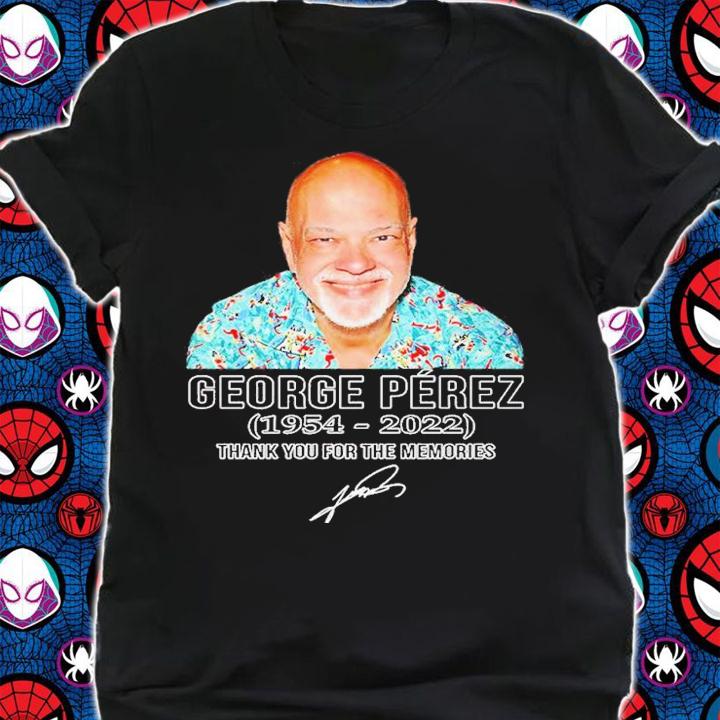 RIP George Prez 1954 2022 signature shirt t-shirt shirt