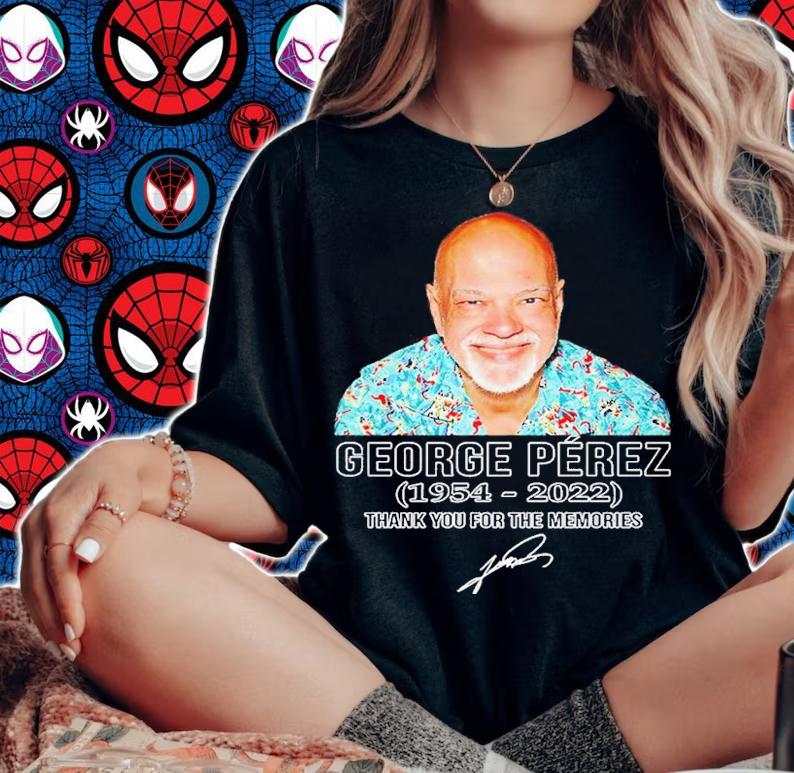 RIP George Prez 1954 2022 signature shirt t-shirt woman shirt