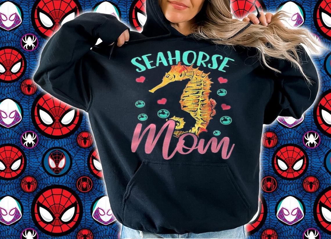 Seahorse Mom Animal Mothers Day Gift T-shirt t-shirt hoodie